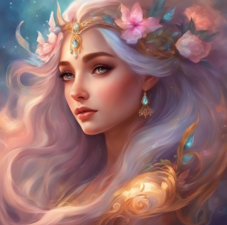 ðŸ§¡ - artwork, beauty, blonde, girl