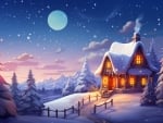 ❦ winter night