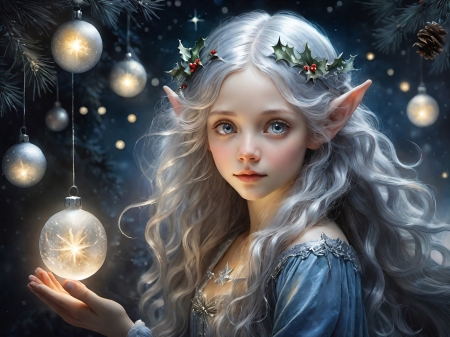 Fantasy Girl - artwork, elf, girl, look