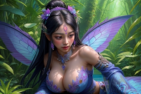 ðŸ’™ - fairy, fantasy, forest, girl