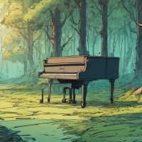 Piano In The Forest