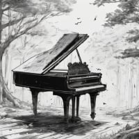 Piano In The Forest