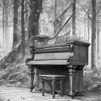 Piano In The Forest