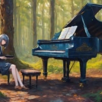 Piano In The Forest