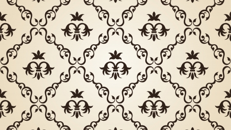Pattern - black, pattern, texture, vintage, white