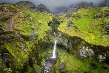 Stigafoss Waterfall, Iceland