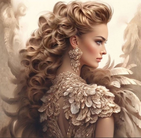 â¦ - beauty, blonde, dress, girl