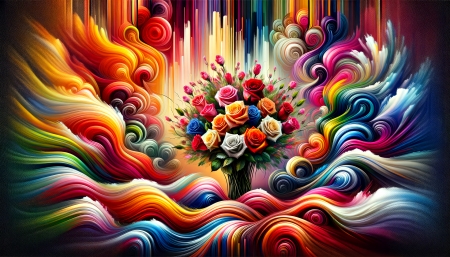 *Bouquet in the clouds*