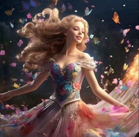 â¦ - beauty, blonde, fantasy, lady