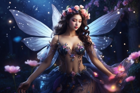 Fairytale - fairy, fantasy, female, forest