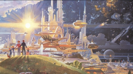 Horizons By Robert Mccall - Concepts, Fantasy, Sci-Fi, Art