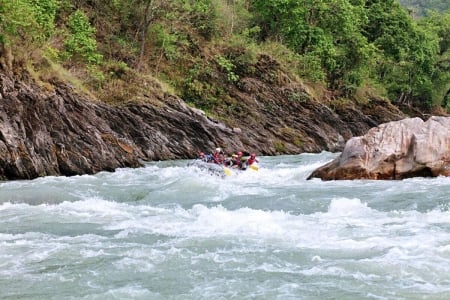 Rafting in Nepal - nepal, sport, travel, rafting