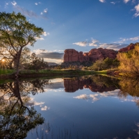 Lake at Sedona, Arizona