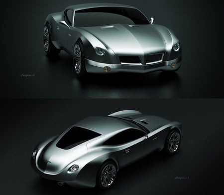 Peregrine V2 Concept Car - peregrine, car, tuning, digiart, concept