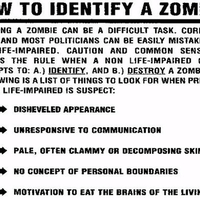 How 2 identify a ZOMBIE