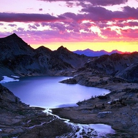 sunrise upper ice lake basin