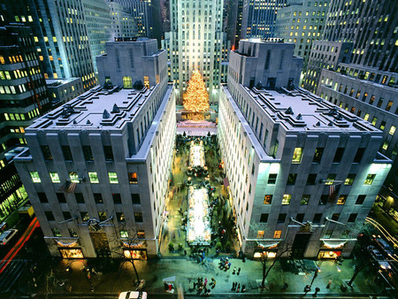 New york City - skyline, bank, america, city, york, buildings, usa, new