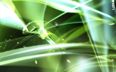 LithiumSeries - 3d and cg, abstract, green