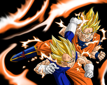 HD vegeta ssj2 wallpapers