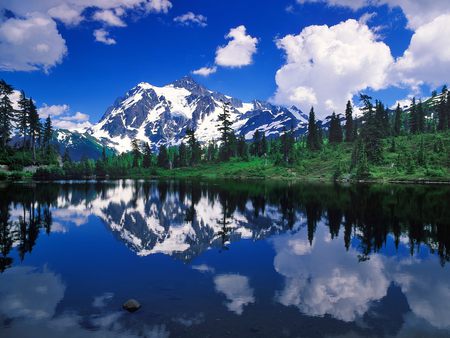 Mount -shuksan - mountians, washington state