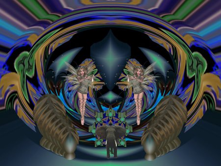 Elephant King - fractal, eye candy, abstract