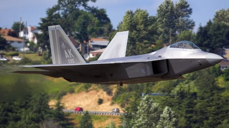 A City Raptor  - lockheed, boeing, raptor, 1920 x 1080, Entropy, f-22, 1080p, martin, 1080i, wallpaper