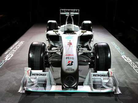 Formula 1  - mercedes, car, silver, race, arrow