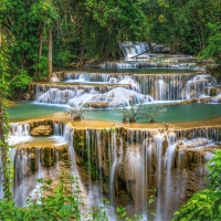 Huay Mae Khamin Waterfall