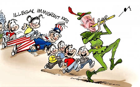 Yankee Leftist - invasion, children, biden, border