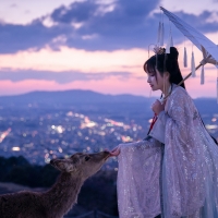 Princess and deer