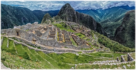 Machu Picchu, Peru - peru, city, ancient, civilization, mountains