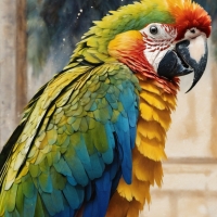 Gold Shoulder Parrot