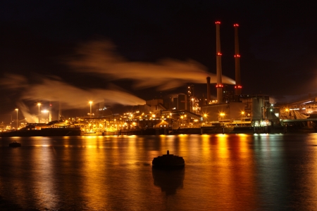 City Lights - city, lights, night photography, water