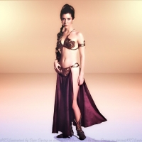 Carrie Fisher Leia Slave Girl II