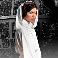 Carrie Fisher Princess and The Deathstar