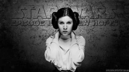 Carrie Fisher Princess Leia Paint V2