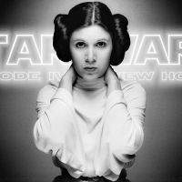 Carrie Fisher Princess Leia Poster