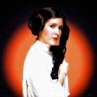 Carrie Fisher Princess Leia V