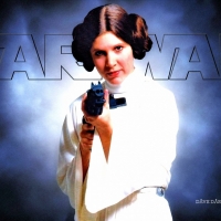 Carrie Fisher Princess Leia XLIV