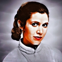 Carrie Fisher Princess Leia XLIX