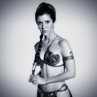 Carrie Fisher Slave Girl Princess XIII