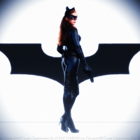 Anne Hathaway Catwoman V