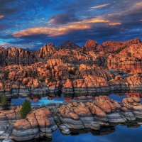 Watson Lake, Prescott, Arizona.