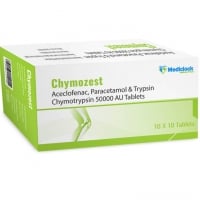 Aceclofenac, Paracetamol & Trypsin Chymotrypsin Tablets