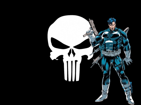 Punisher - comics, marvel, punisher, superheroes