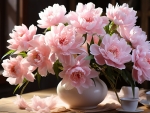 Pink flowers