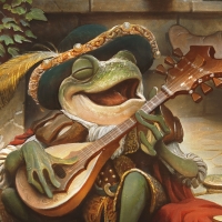 The frog bard