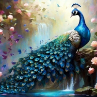 Mysterious Peacock