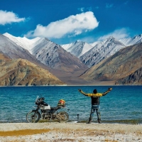 Motorcycle tour in Upper mustang