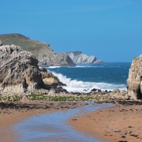 Cantabria Spain Sea Shore